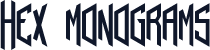 Hex monograms