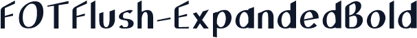 FOTFlush-ExpandedBold