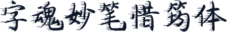 字魂妙笔惜筠体