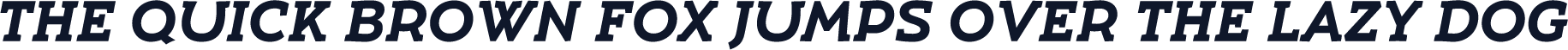 Umba Slab Caps Bold Italic
