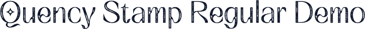 Quency Stamp Regular Demo