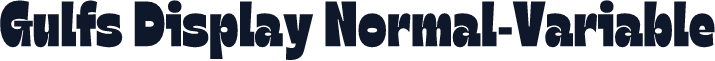 Gulfs Display Normal-Variable