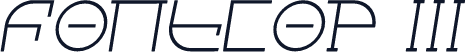Fontcop III