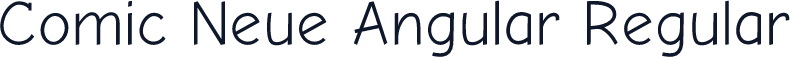 Comic Neue Angular Regular