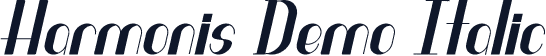 Harmonis Demo Italic