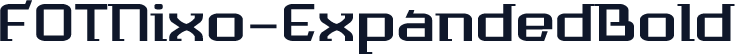 FOTNixo-ExpandedBold