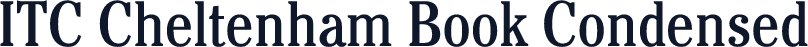 ITC Cheltenham Book Condensed
