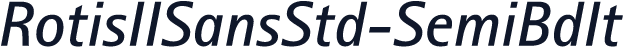 RotisIISansStd-SemiBdIt