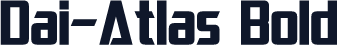 Dai-Atlas Bold