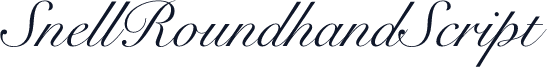SnellRoundhandScript