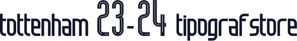 Tottenham 23-24 Tipografstore