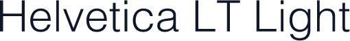 Helvetica LT Light
