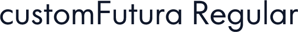 customFutura Regular