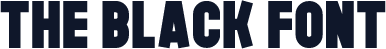 The Black Font