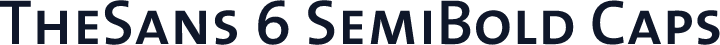 TheSans 6 SemiBold Caps