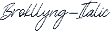 Brokllyng-Italic