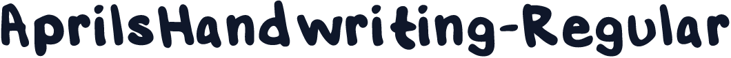 AprilsHandwriting-Regular