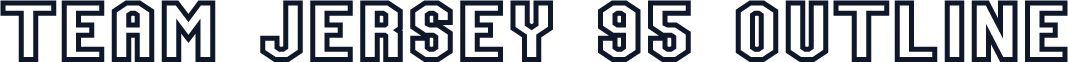 Team Jersey 95 Outline