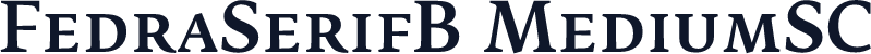 FedraSerifB MediumSC