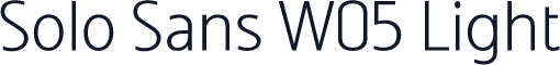 Solo Sans W05 Light