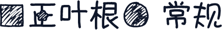 方正叶根圆 常规