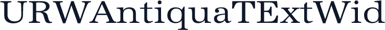 URWAntiquaTExtWid