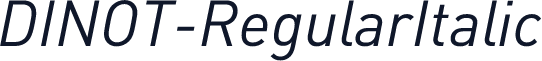 DINOT-RegularItalic