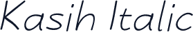 Kasih Italic