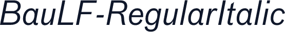 BauLF-RegularItalic