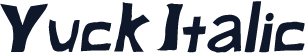 Yuck Italic