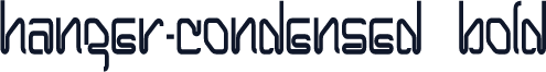 Hanger-Condensed Bold