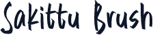 Sakittu Brush