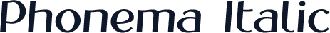 Phonema Italic