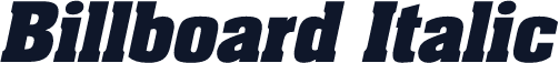 Billboard Italic