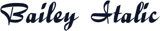 Bailey Italic