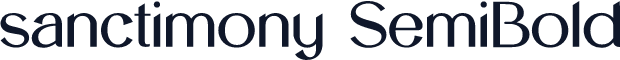 sanctimony SemiBold
