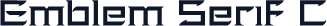 Emblem Serif C