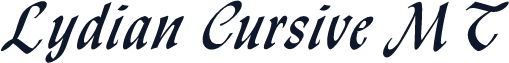 Lydian Cursive MT