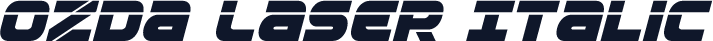 Ozda Laser Italic