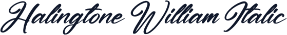 Halingtone William Italic