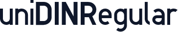 uniDINRegular