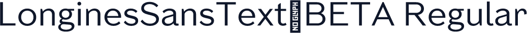 LonginesSansText_BETA Regular