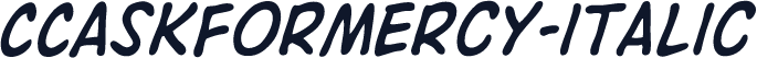 CCAskForMercy-Italic