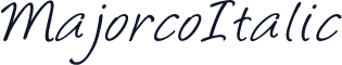 MajorcoItalic