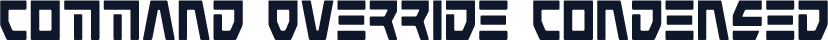 Command Override Condensed