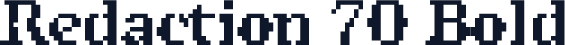 Redaction 70 Bold