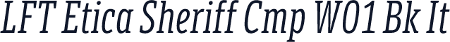 LFT Etica Sheriff Cmp W01 Bk It