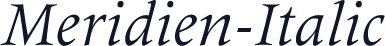 Meridien-Italic