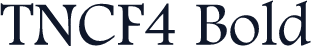 TNCF4 Bold