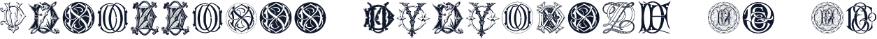 Intellecta Monograms DA DZ